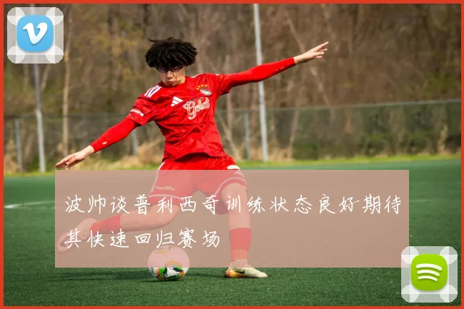 波帅谈普利西奇训练状态良好期待其快速回归赛场